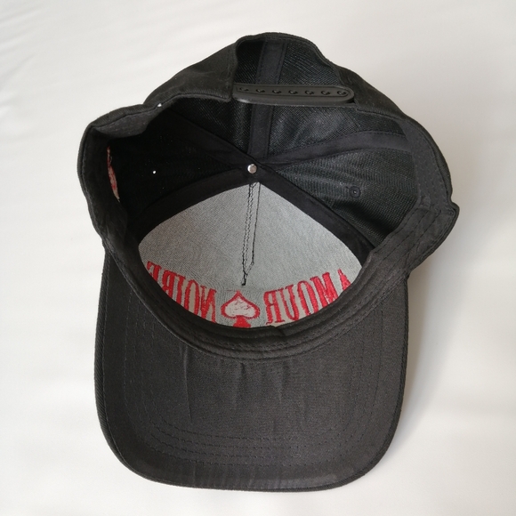 Amour Noire Black Trucker Cap NWOT - Picture 8 of 8